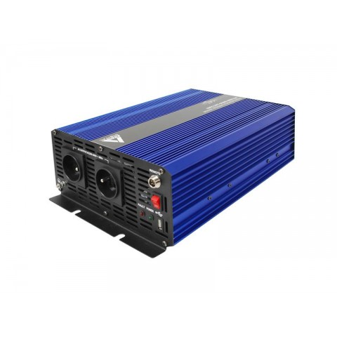 Įtampos keitiklis 12V → 220V 1500/3000W Sinus IPS-3000S